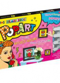 Farby witrażowe Glass Deco 6 kolorów PopArt AMOS