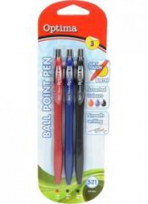 Długopis Soft Touch 521 3 kolory OPTIMA
