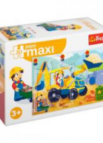 Puzzle 20 miniMaxi - Koparka 1 TREFL