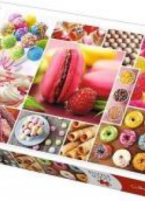 Puzzle 1000 Cukierki kolaż TREFL