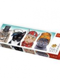 Puzzle 500 Panorama - Puszysta ekipa TREFL