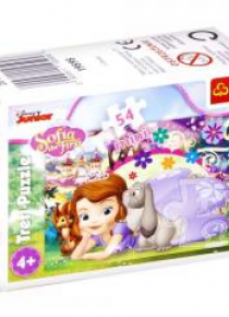 Puzzle 54 mini Magiczny świat księżniczki 4 TREFL