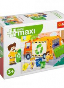 Puzzle 20 miniMaxi - Śmieciarka 2 TREFL
