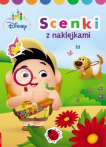 Scenki z naklejkami. Disney Maluch