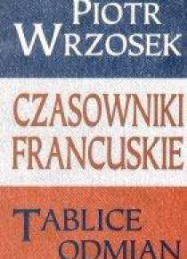Czasowniki francuskie Tablice odmian  KRAM