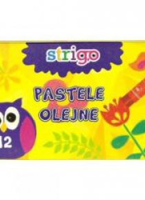 Pastele olejne 12 kolorów STRIGO
