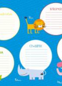 Plan lekcji A4 B&B Kids (10szt)