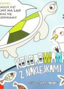Kolorowanka 21x21 z nakl. Podwodne zwierzaki