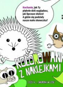 Kolorowanka 21x21 z nakl. Zwierzaki w lesie