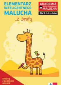 Elementarz inteligentnego malucha z żyrafą 3-4 lat