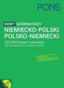 Nowy słownik duży niem-pol-niem PONS