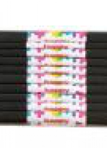 Bibuła marszczona 50x200cm czarny (10szt)
