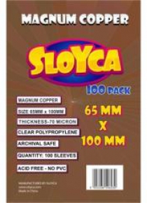 Koszulki Magnum Copper 65x100mm (100szt) SLOYCA