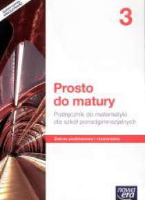 Matematyka LO 3 Prosto do matury Podr ZPR w. 2016