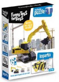 Puzzle 3D Koparka