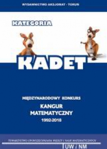 Matematyka z wesołym Kangurem Poziom KADET w. 2018