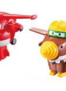 Super Wings 2-pak figurek transf. Jett i Todd