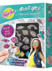 Zestaw metalowych przypinek STnux