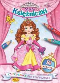 Kolorowanka dla dziewczynek - Mała księżniczka