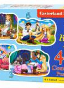 Puzzle x 4 - Fairytale Love CASTOR