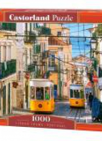 Puzzle 1000 Lisbon Trams Portugal CASTOR