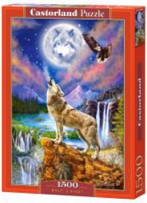 Puzzle 1500 Wolf's Night CASTOR