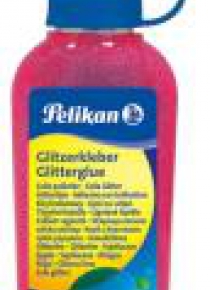 Klej z brokatem 60ml fuksja