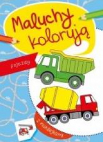 Maluchy kolorują pojazdy