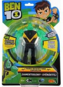 Ben 10 - figurka interaktywna Diamentogłowy