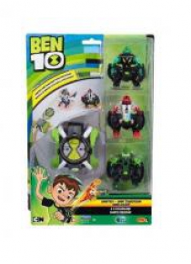 Ben 10 - Omnitrix Omni Transform 3 figurki zestaw2