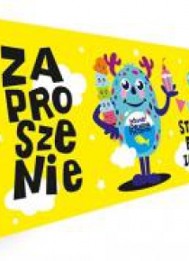 Zaproszenie - Potworek (5szt.)