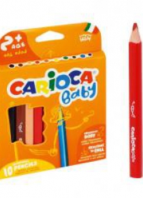 Kredki ołówkowe Baby 10 kolorów CARIOCA