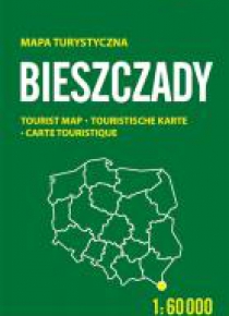Bieszczady. Mapa turystyczna 1:60 000 składana