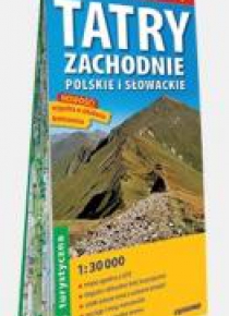 Comfort!map Tatry Zach. Polskie i Słowackie w.2018