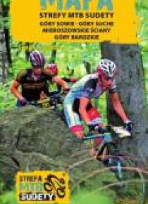 Mapa - Tras Rowerowch Strefy MTB Sudety 1:50 000
