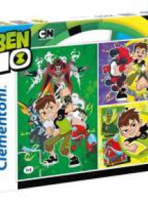 Puzzle 3x48 Super Kolor Ben 10