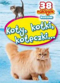 Koty, kotki, koteczki - 38 naklejek
