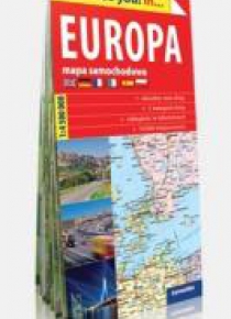 See you! in.. Europa. Mapa samochodowa 1: 4500000