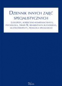 Dziennik innych zajęć specjalistycznych