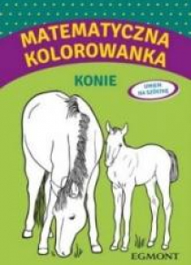 Matematyczna kolorowanka z konikami