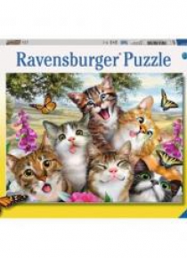 Puzzle 200 Zwariowane Koty XXL