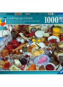 Puzzle 1000 Świąteczne gotowanie