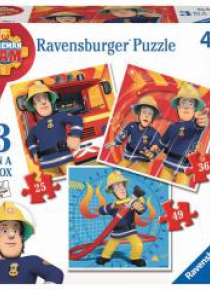 Puzzle 3w1 Strażak Sam