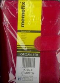 Organizer Memofix 2 K/SA 3 Czerwony ANTRA
