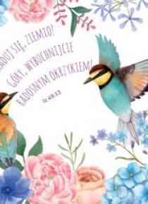 Podstawka korkowa - Raduj się ziemio