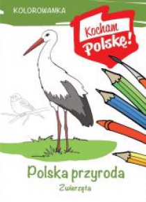 Kolorowanka. Polska przyroda- zwierzęta