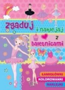 Zgaduj i naklejaj - z baletnicami