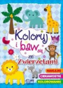 Koloruj i baw się - ze zwierzętami