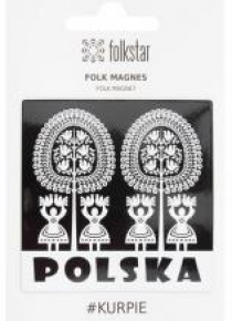 Magnes - kurpiowski czarny Polska FOLKSTAR