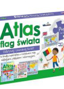 Pakiet: Atlas flag świata/Plakat z mapą/Puzzle